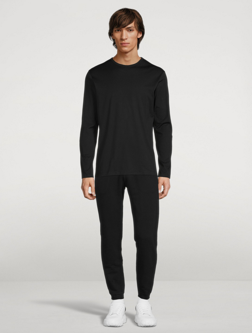 Cotton Long-Sleeve T-Shirt