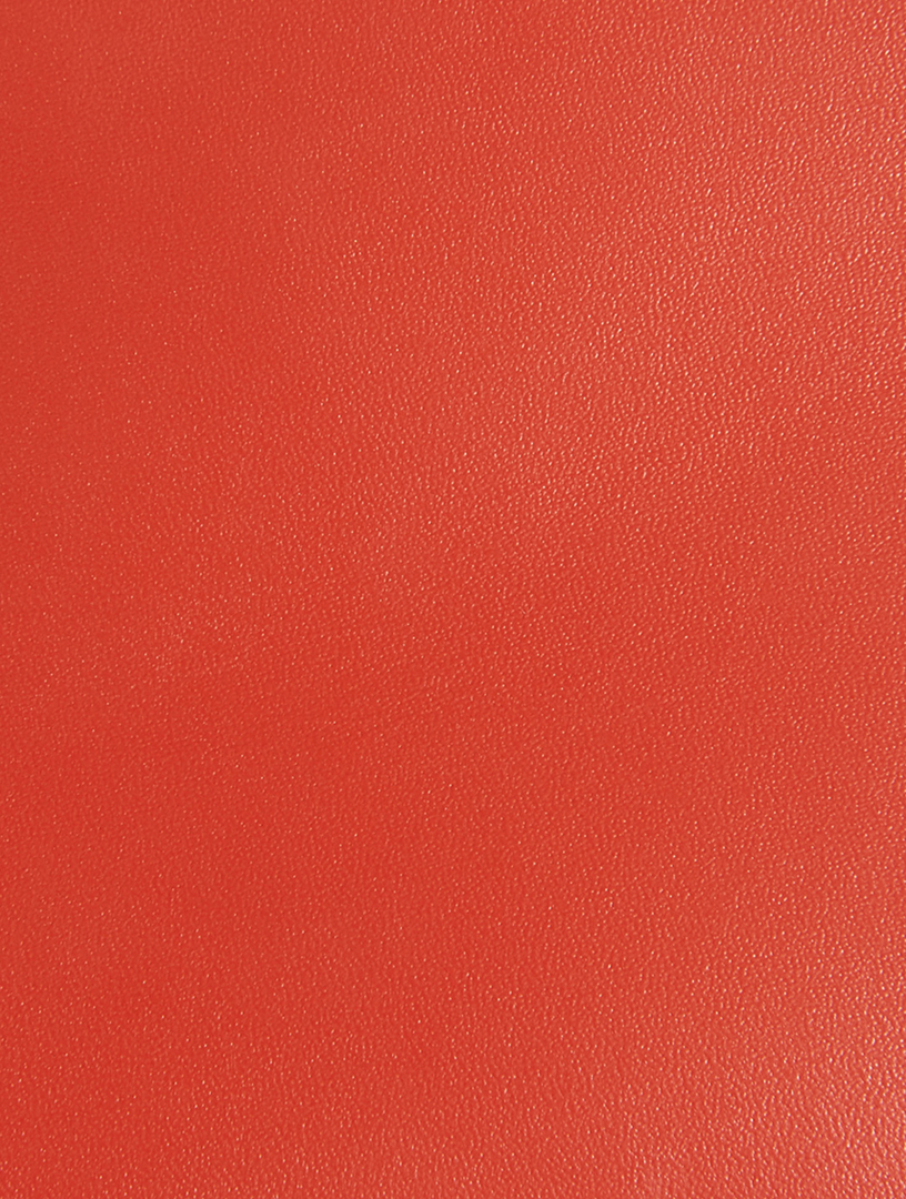 Bobby Charm Leather Bag With Strap