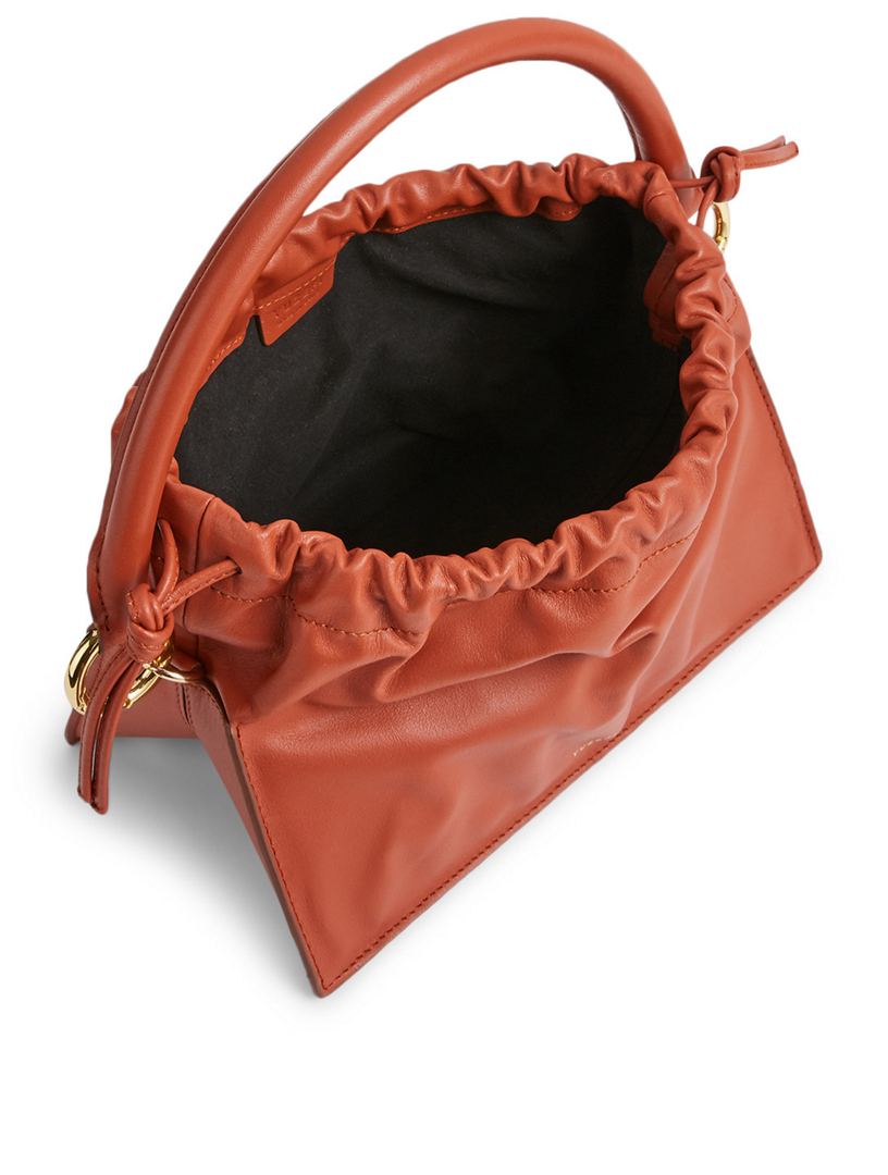 Bom Leather Top Handle Bag