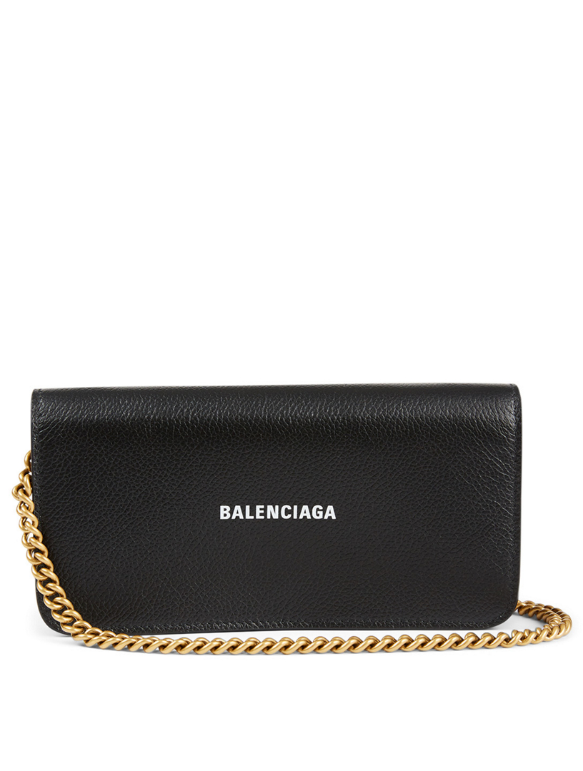 Designer Wallets Balenciaga Cash Continental Wallet On Chain