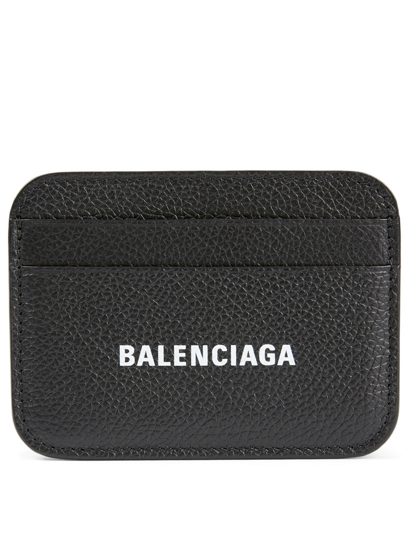 BALENCIAGA Cash Leather Card Holder | Holt Renfrew