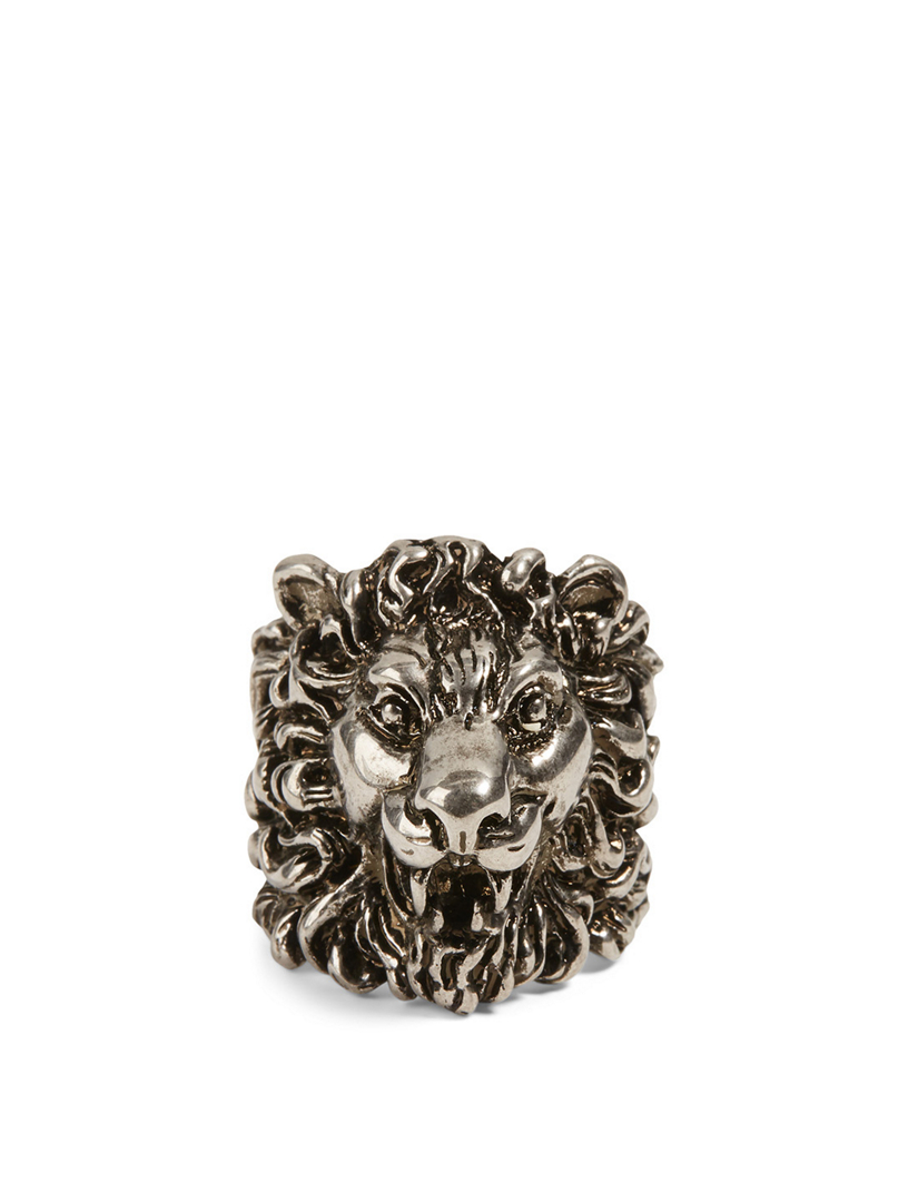 Bague tête de lion gucci hot sale