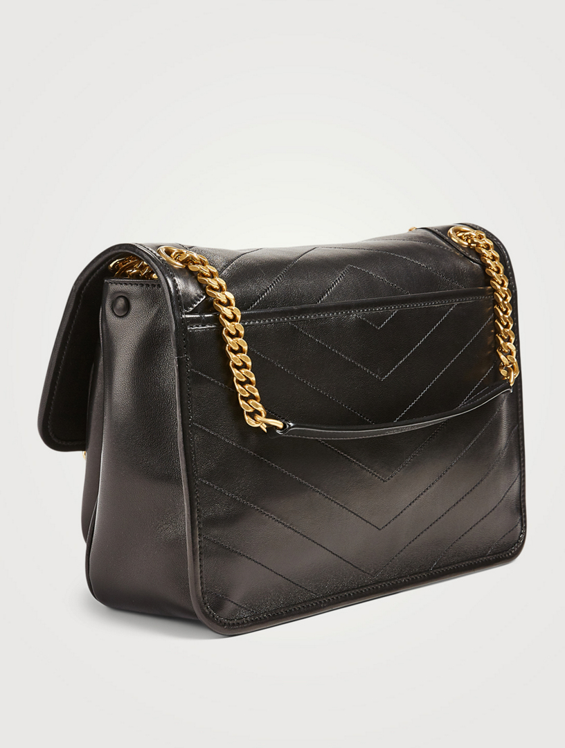 Medium Niki YSL Monogram Leather Chain Bag