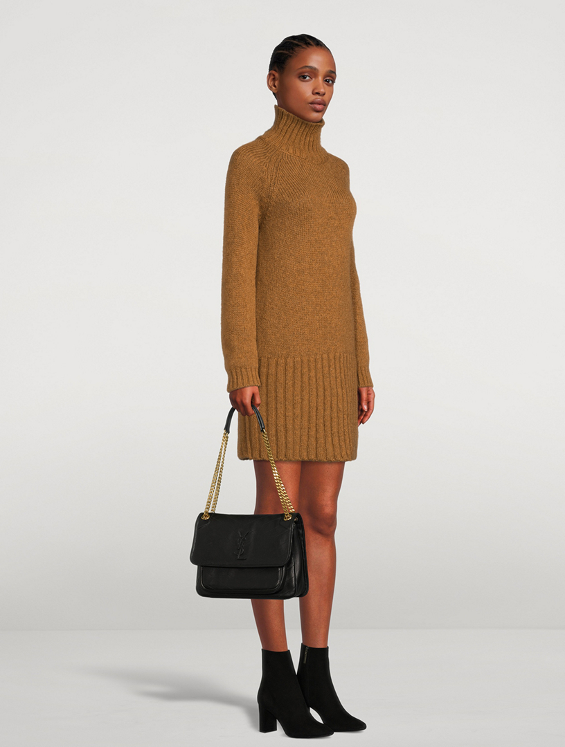 Medium Niki YSL Monogram Leather Chain Bag