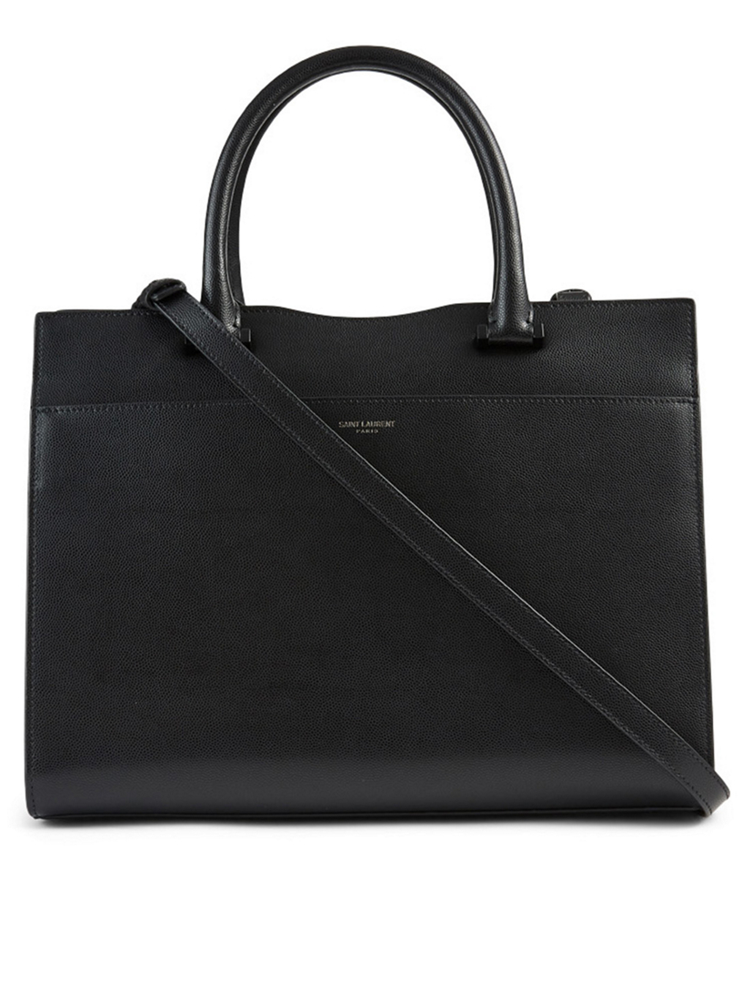 Medium Uptown YSL Monogram Leather Bag