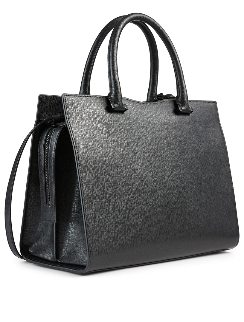 Medium Uptown YSL Monogram Leather Bag