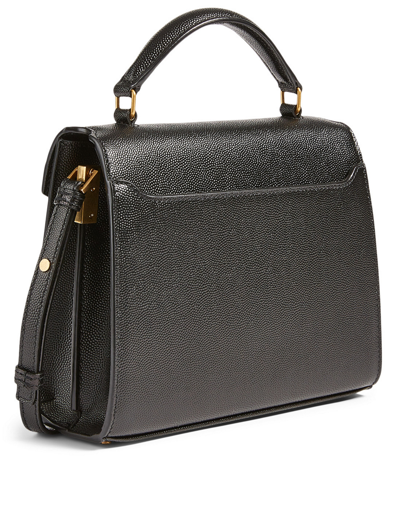SAINT LAURENT Cassandra YSL Monogram Leather Bag | Holt Renfrew