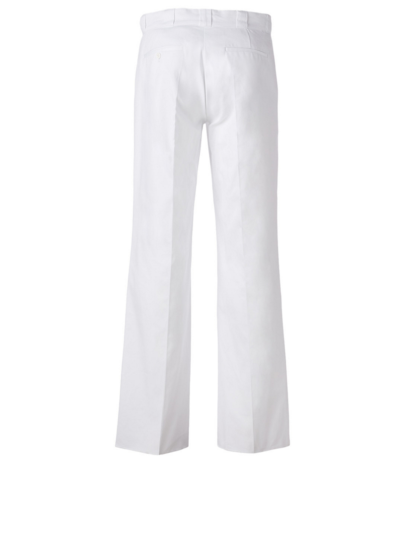 Cotton Pants With Embroidery