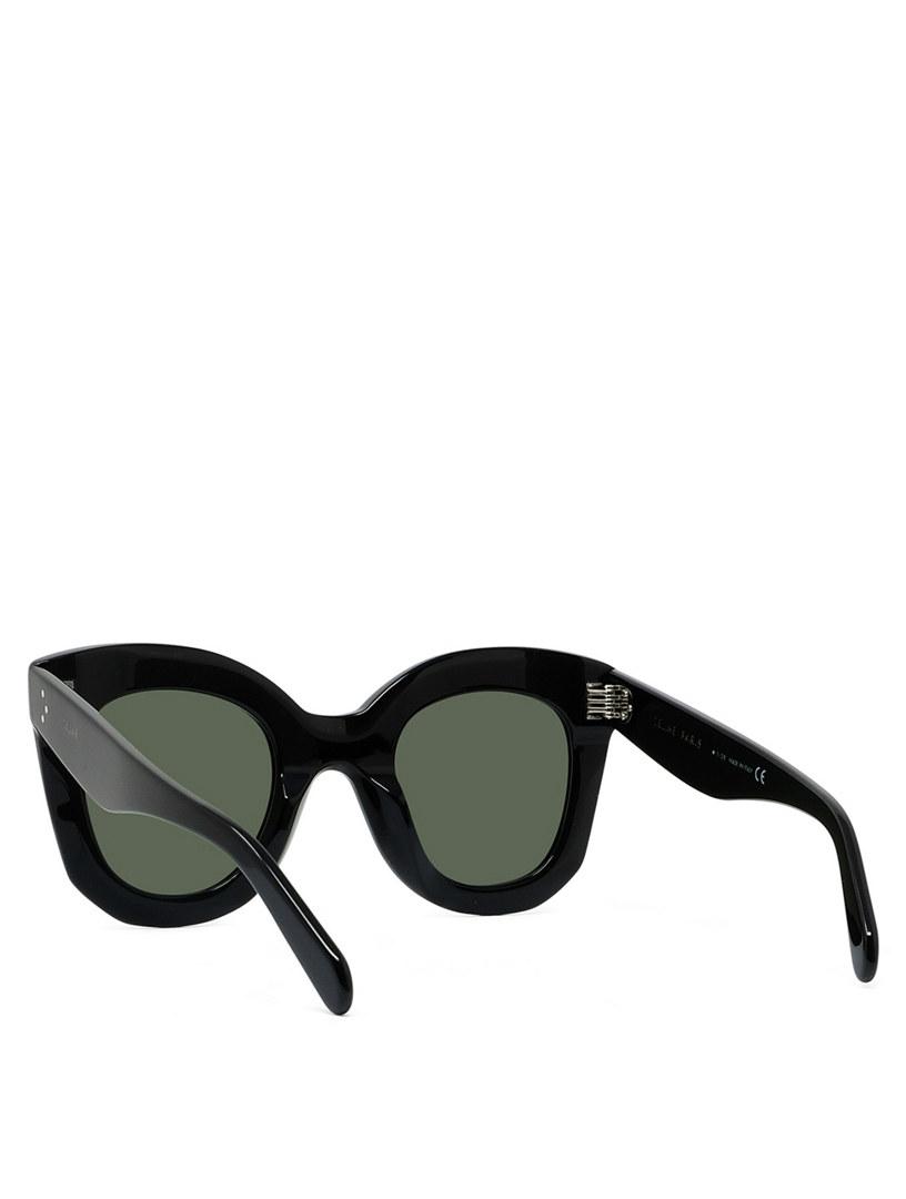 Round Cat-Eye Sunglasses