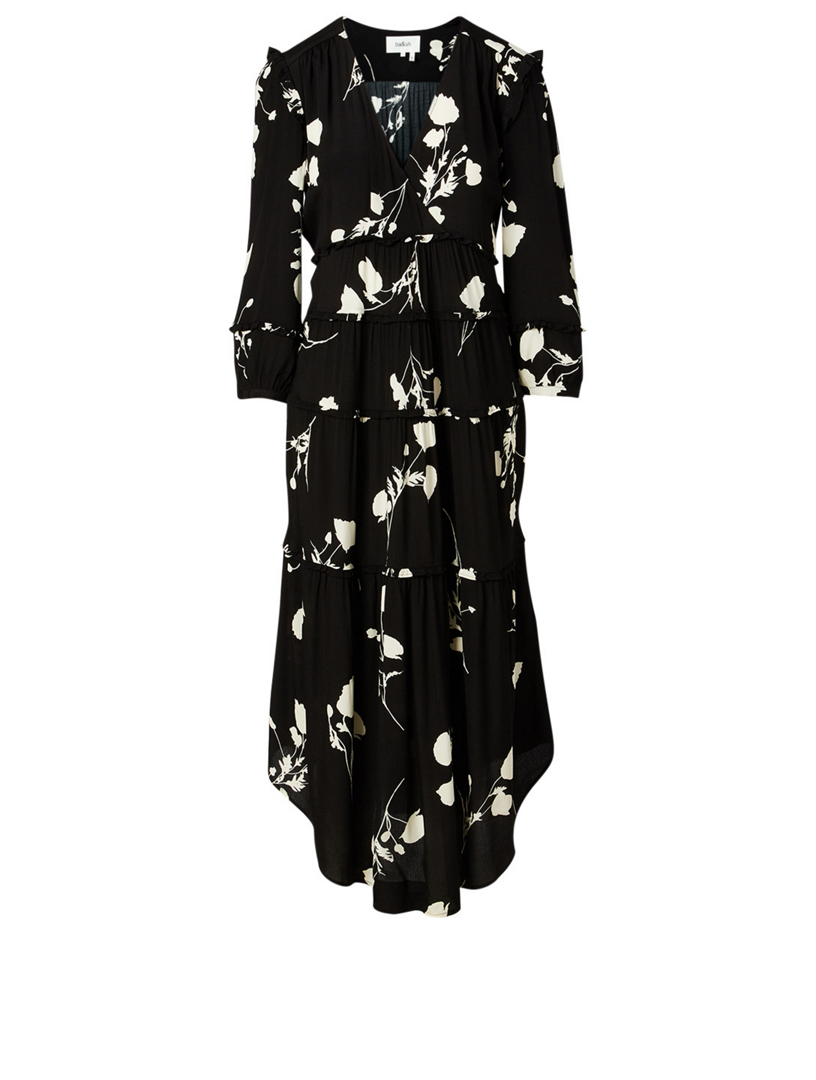 Paule Midi Dress In Floral Print