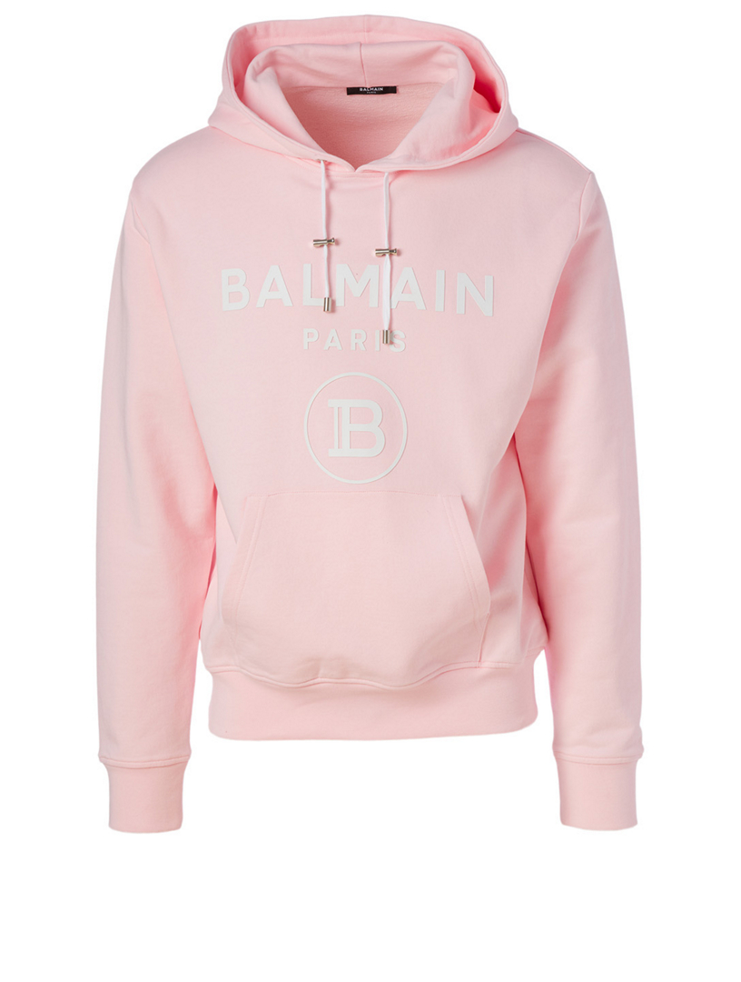 Pink deals balmain hoodie