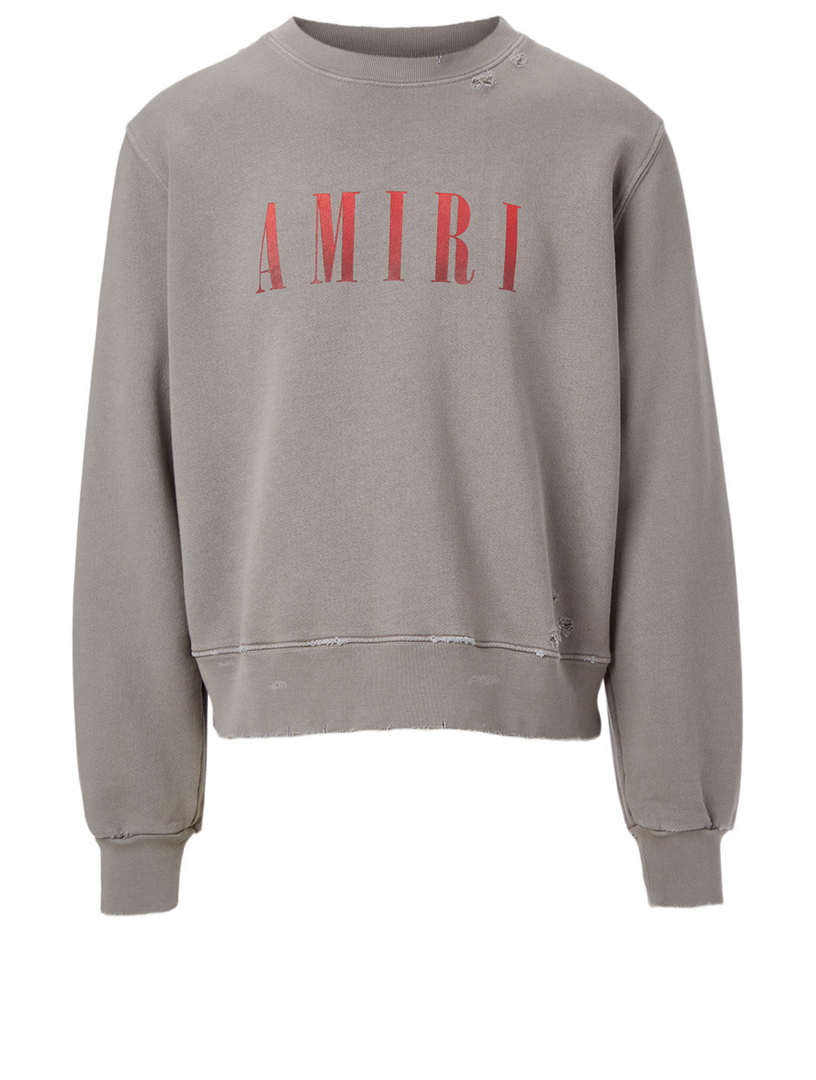 AMIRI Cotton Logo Sweatshirt | Holt Renfrew