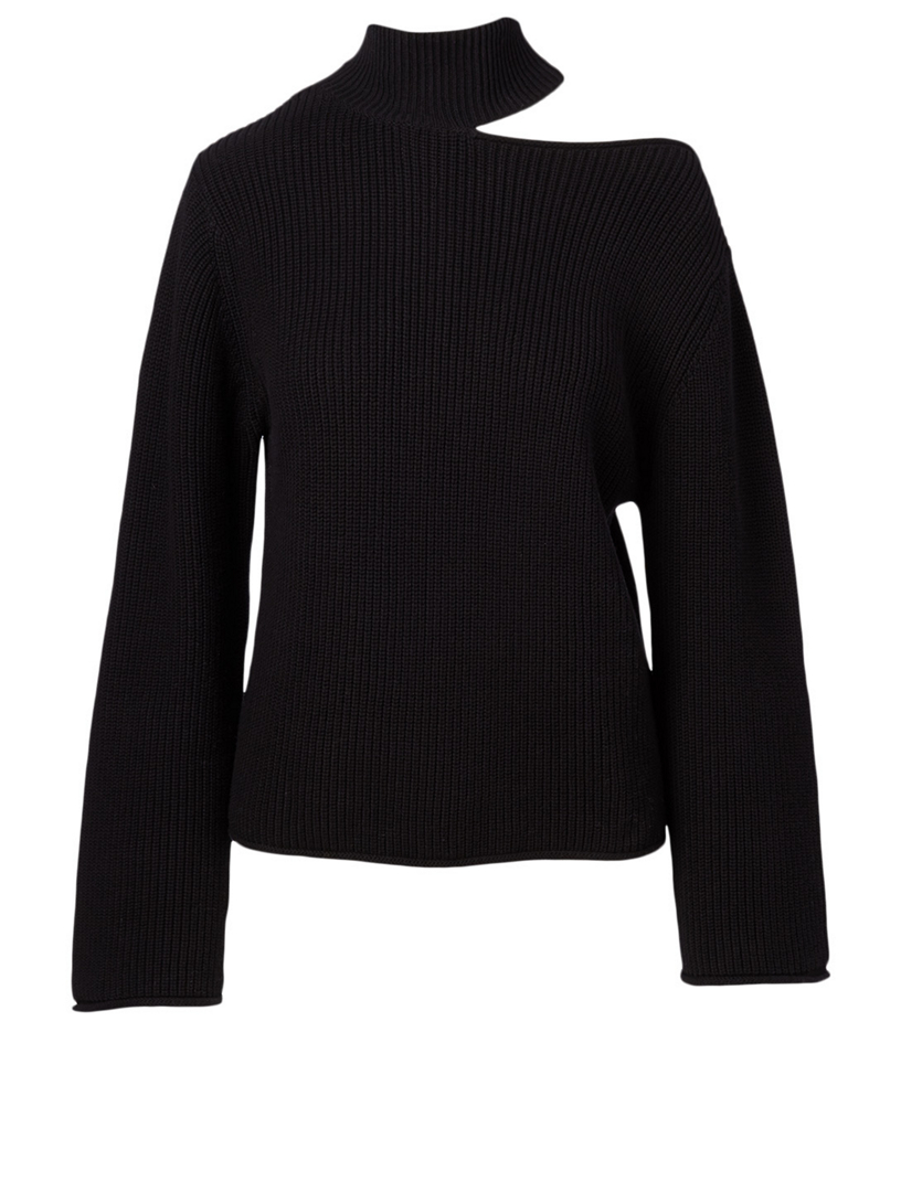 RTA Langley Sweater With Cut Out Holt Renfrew