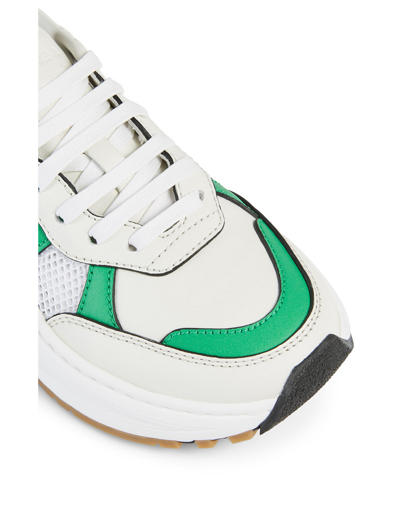 BOTTEGA VENETA Speedster Leather And Mesh Sneakers Holt