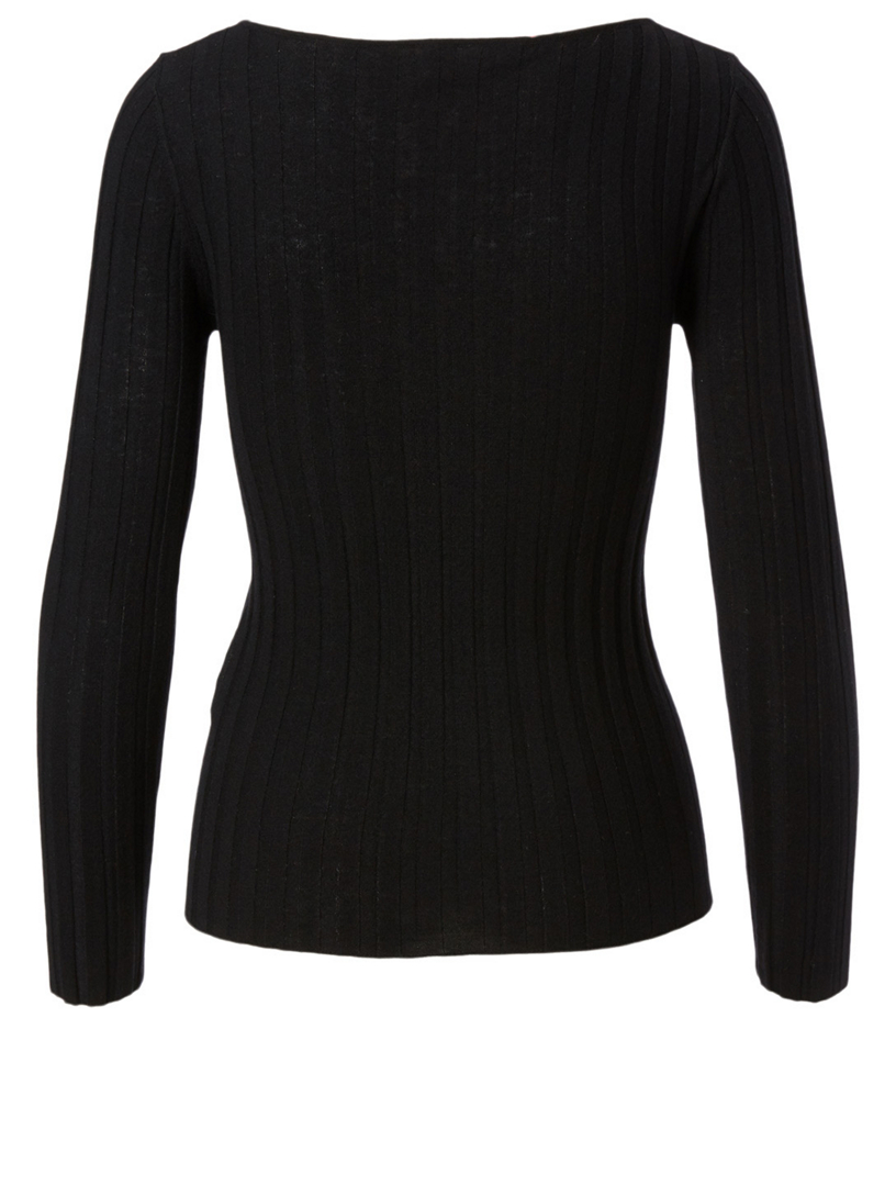 Toury Wool And Silk Top