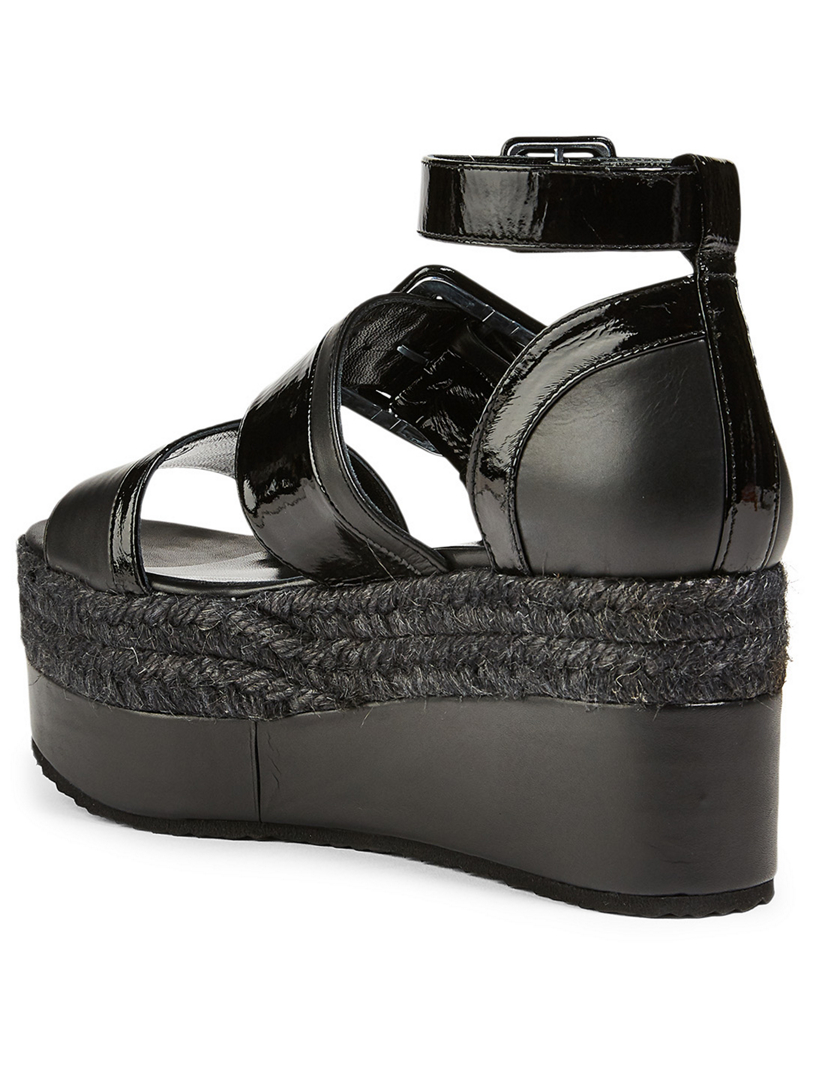 Alpha Sun Espadrille Wedge Sandals