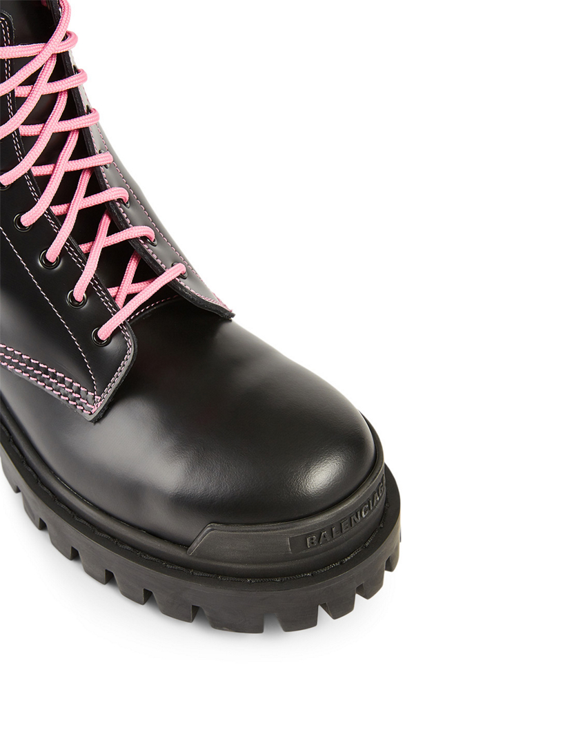 Balenciaga military boots clearance