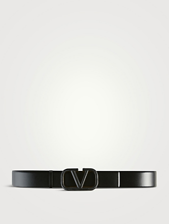 VLOGO Leather Belt