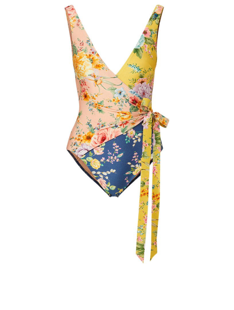 ZIMMERMANN Floral-print swimsuit