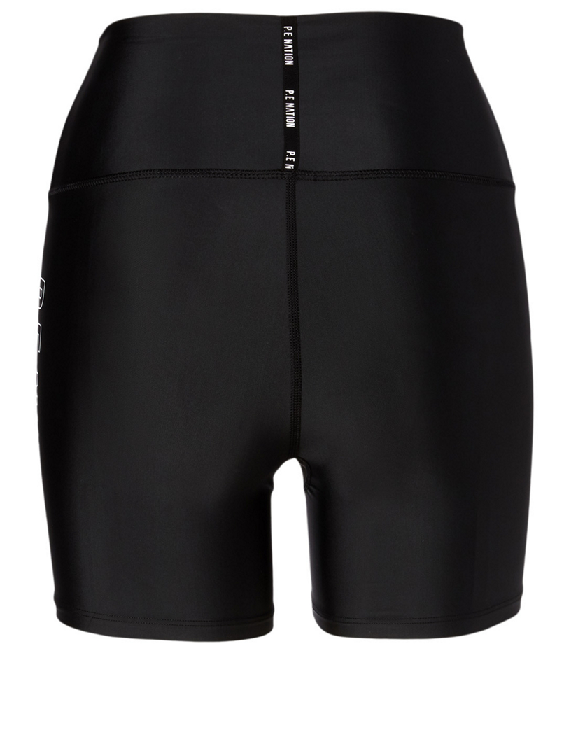 Motor Squad High-Waisted Bike Shorts