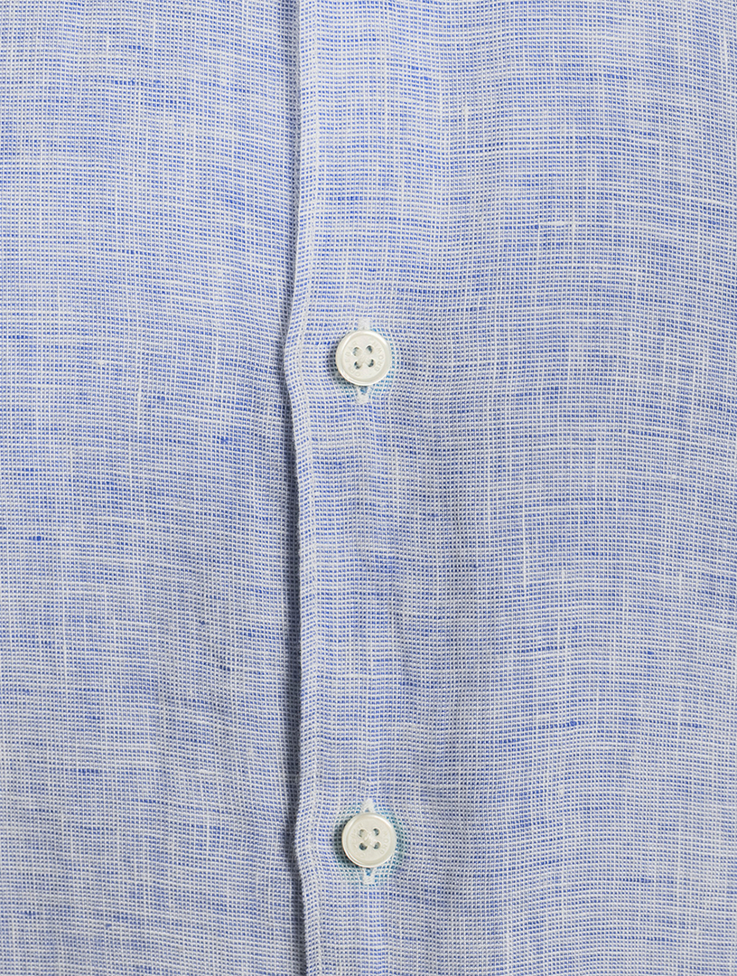 Giles Linen Tailored Shirt