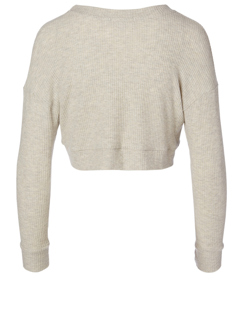 Line Super Cropped Pullover Sweater