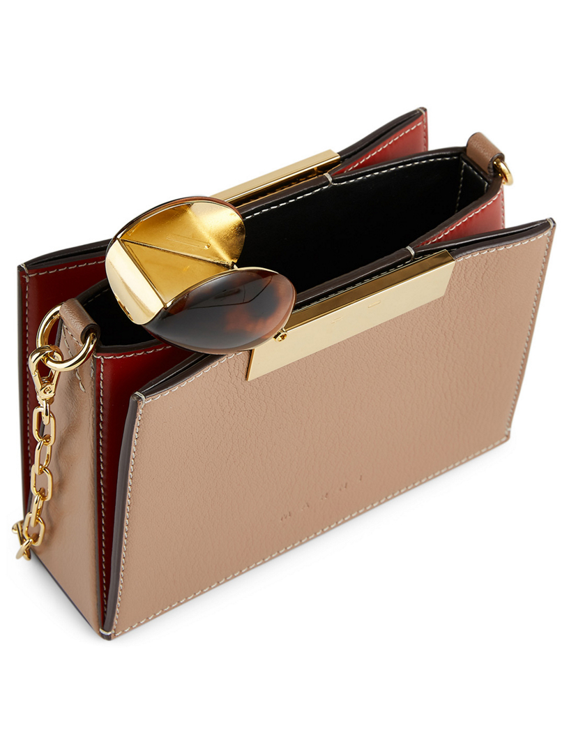 Galet Leather Pochette Bag