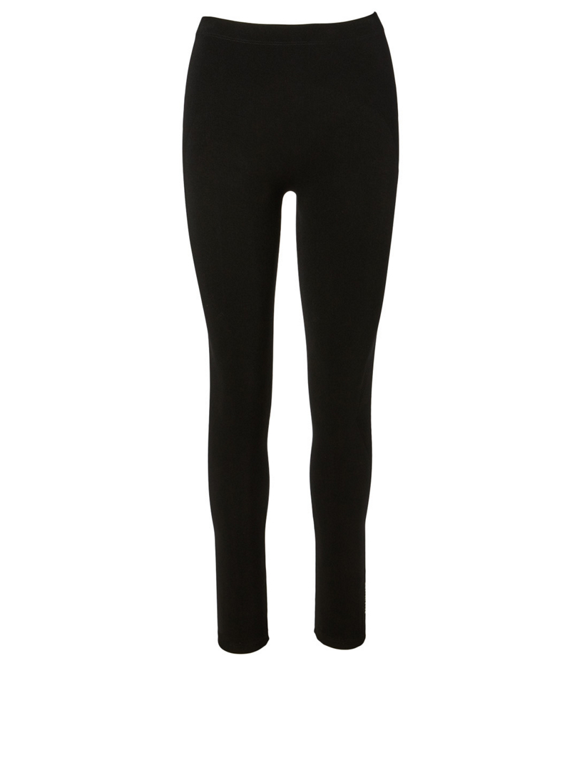 Perforated Panel Highwaist Performance Leggings - Collabor Activewear