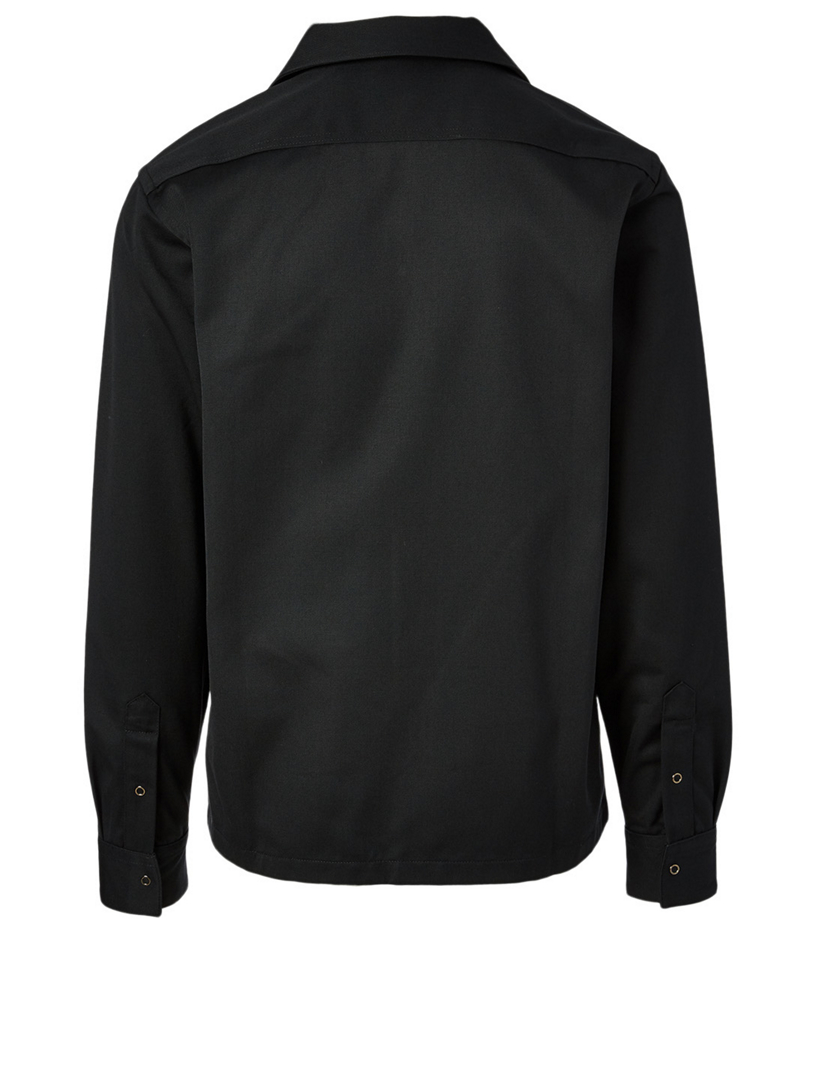 ACNE STUDIOS Cotton Twill Shirt | Holt Renfrew
