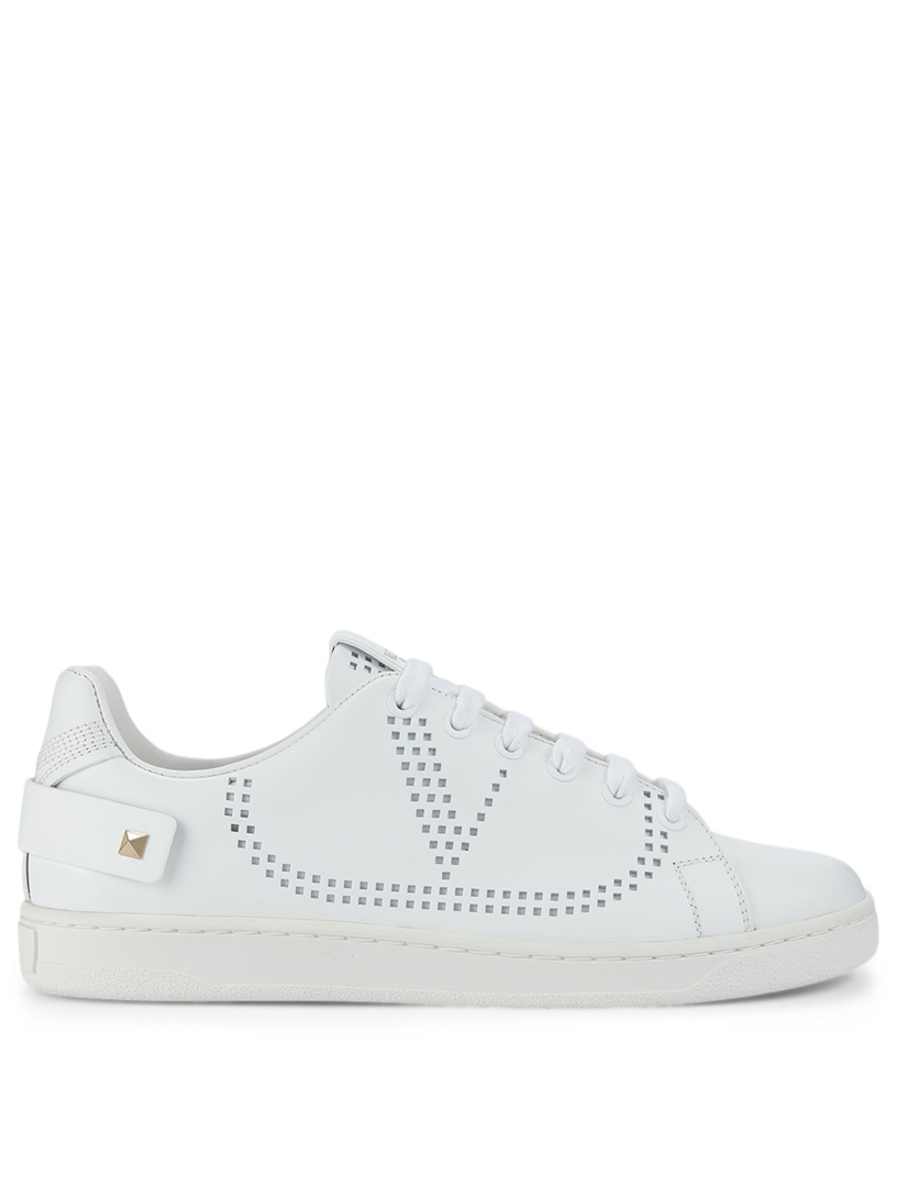 Valentino Garavani Backnet perforated VLOGO sneakers