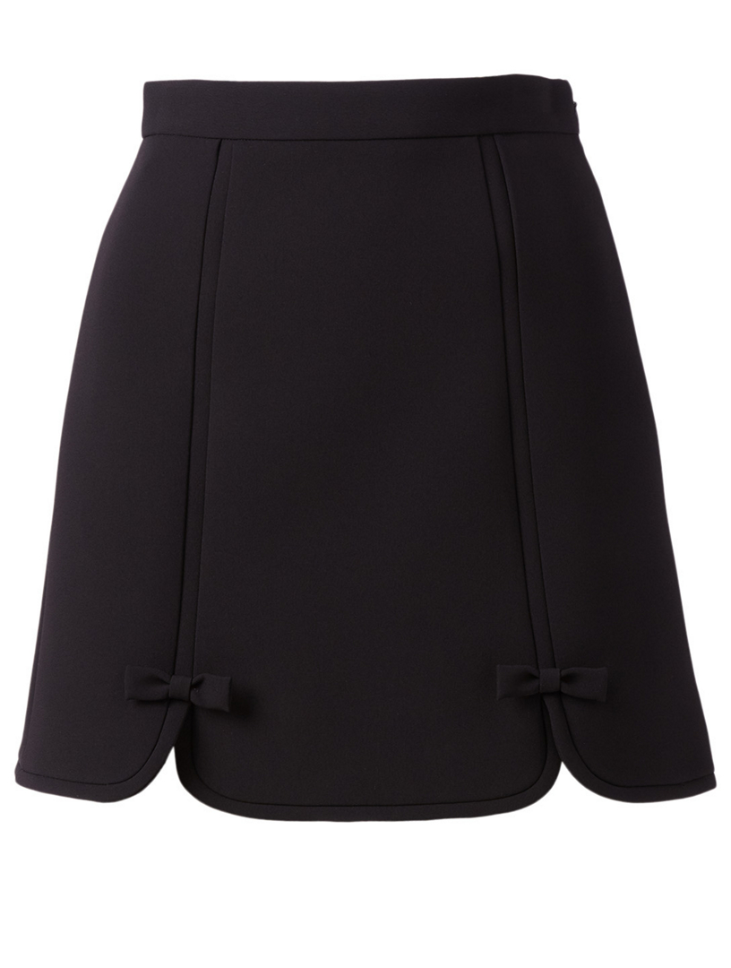 Faille Cady Mini Skirt