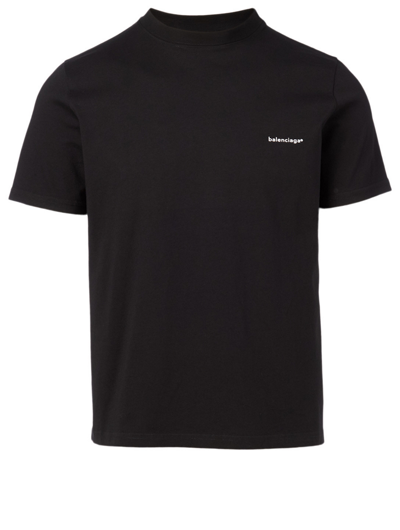 Balenciaga small logo t shirt online