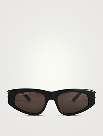 BALENCIAGA Dynasty D-Frame Rectangular Sunglasses  Black