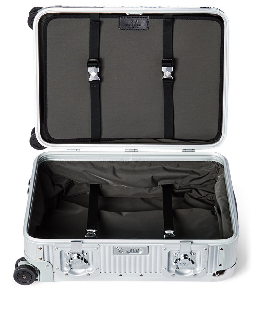 Bank S Spinner 55 Aluminum Carry-On Suitcase