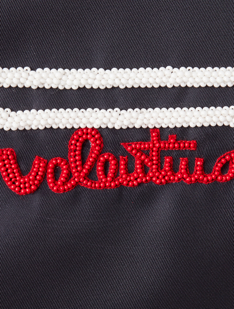 Beaded Bomber Jacket