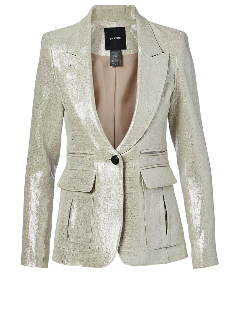 Smythe linen blazer store