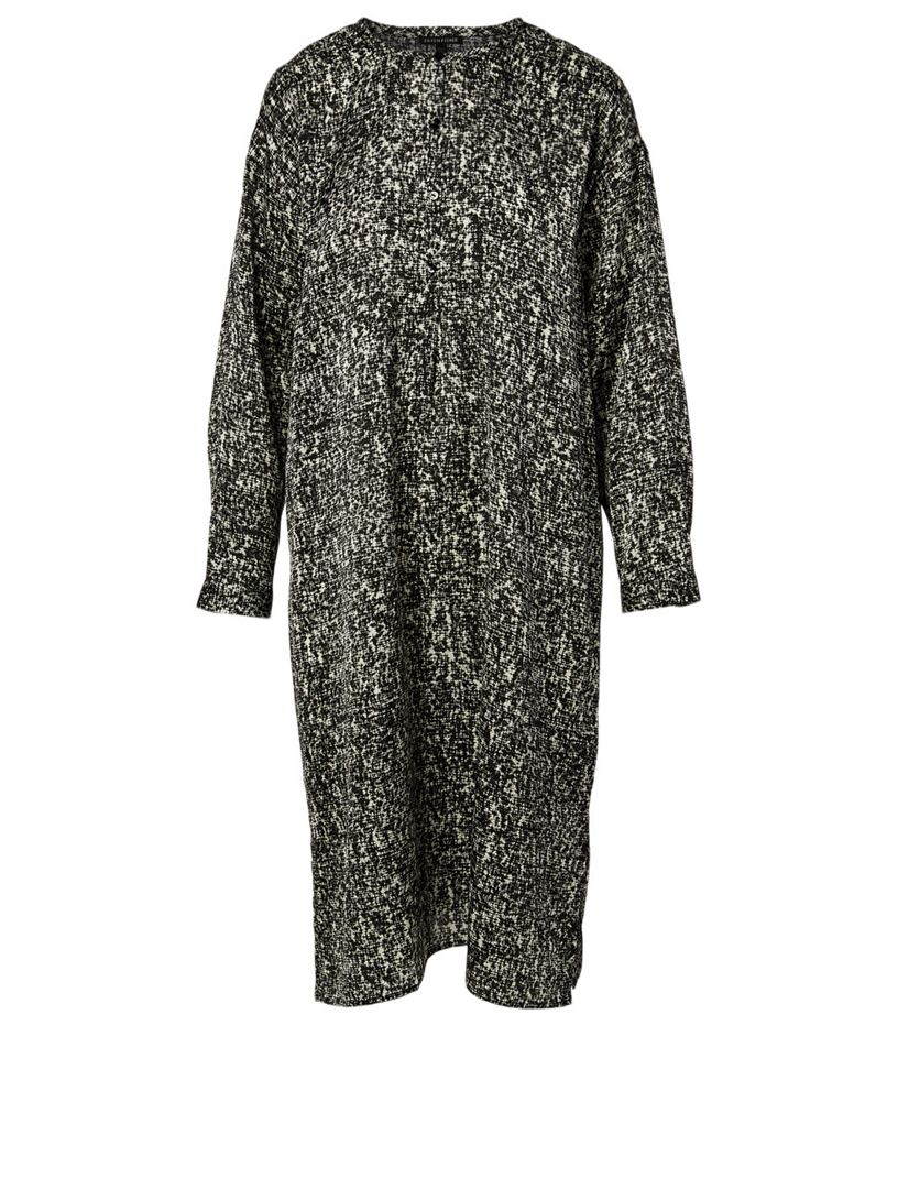 Prism Silk And Cotton Printed Dress