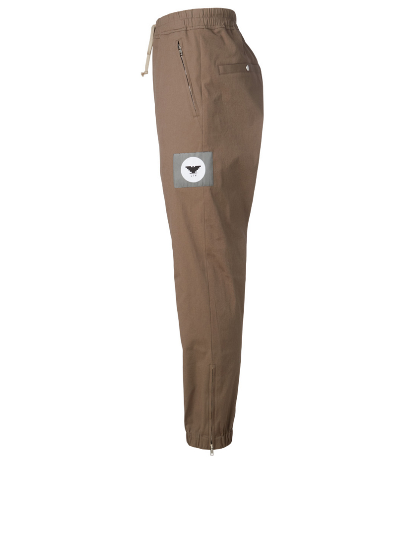 Skull Cotton Track Pants