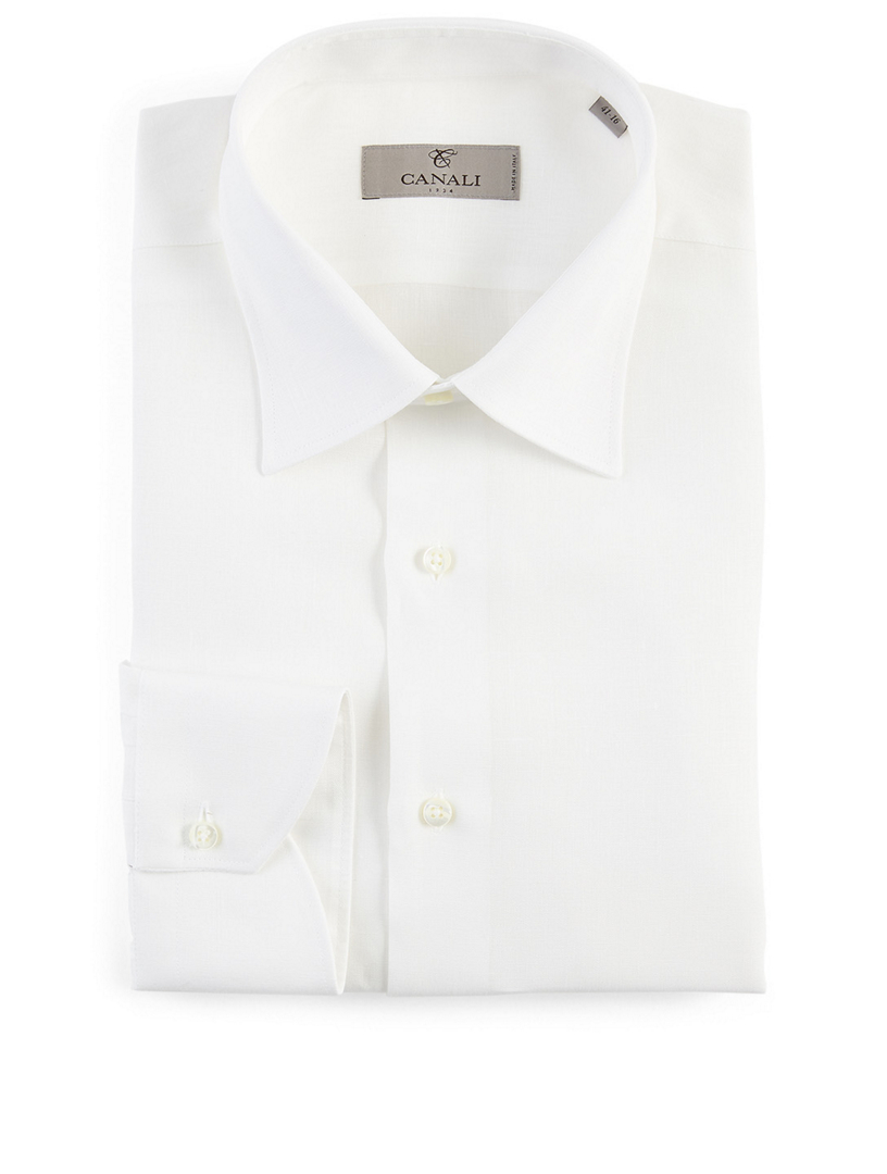 Linen Long-Sleeve Shirt