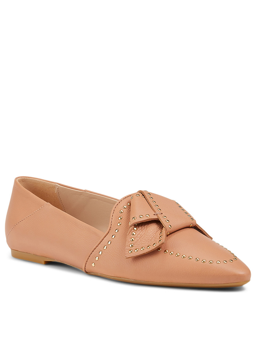 Tod's studded bow loafer sales