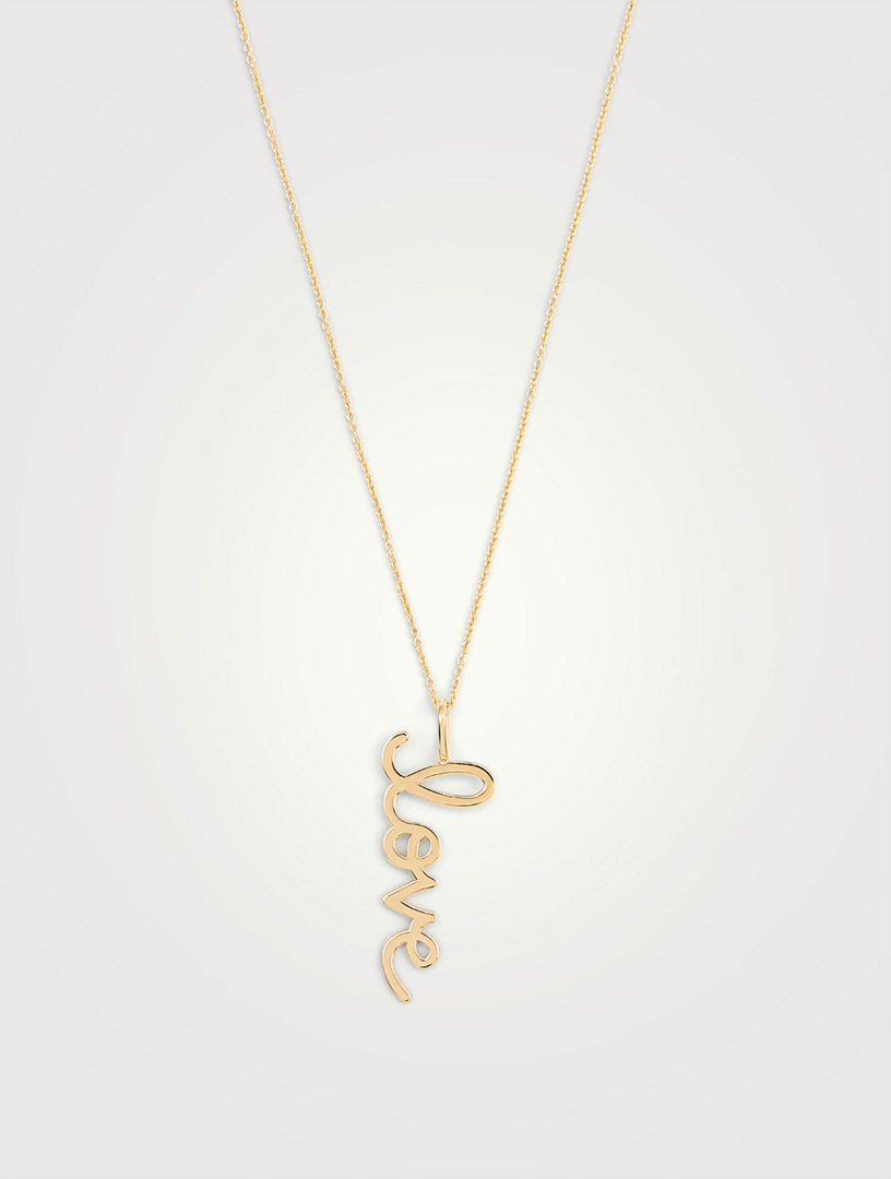 David Yurman Pave M Initial Pendant in 18k Yellow Gold with Diamonds