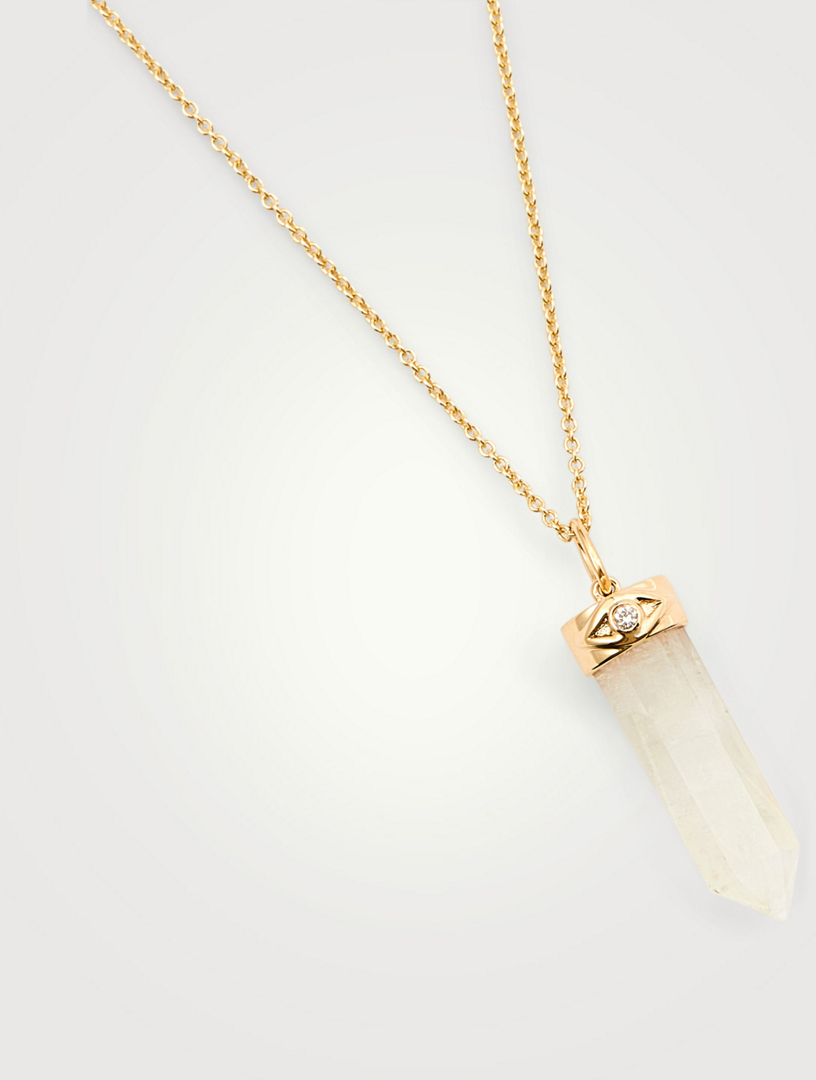 Sydney evan deals rose quartz necklace