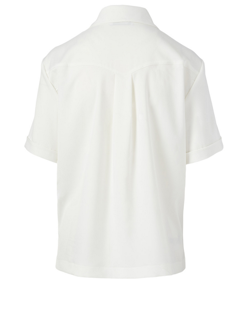 REJINA PYO Nico Short-Sleeve Shirt | Holt Renfrew