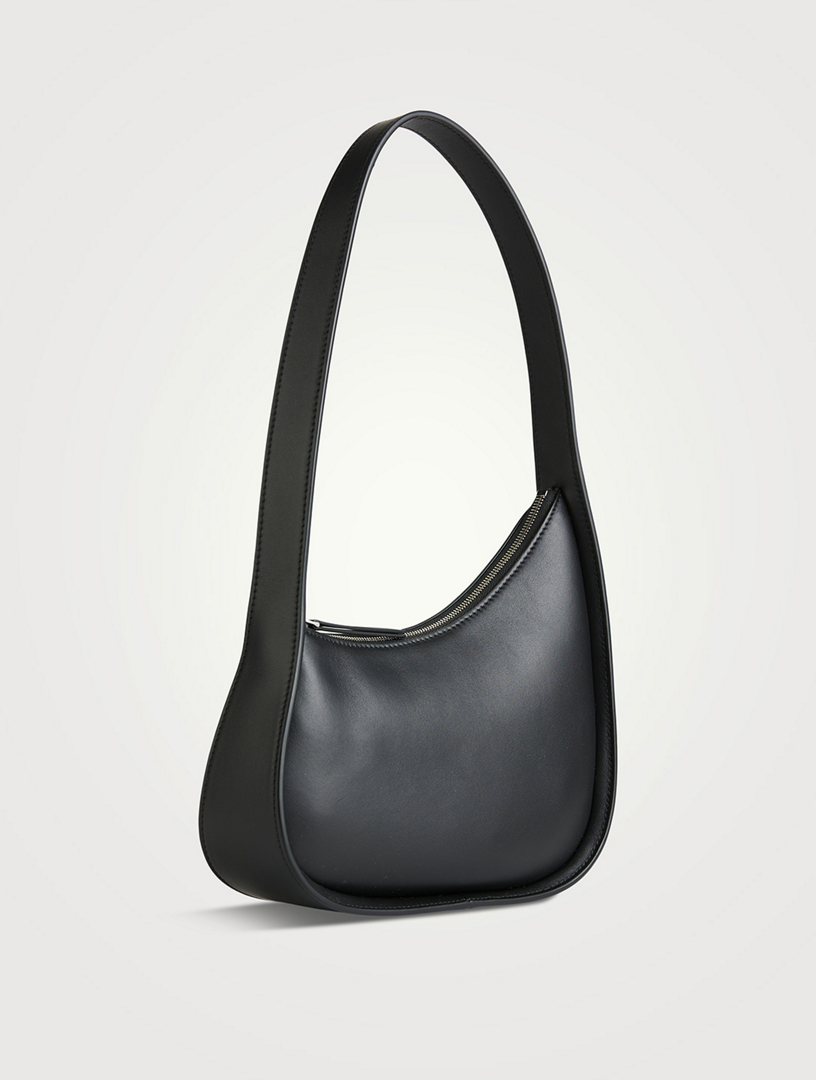 THE ROW Half Moon Leather Shoulder Bag | Holt Renfrew