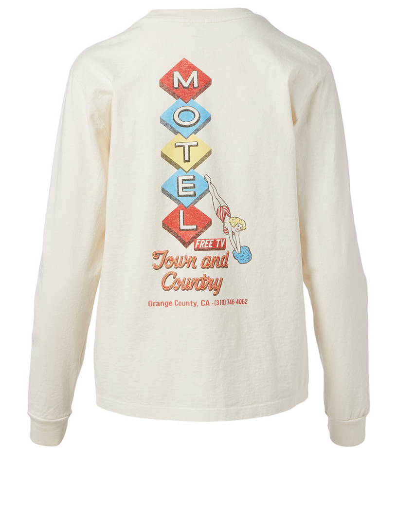 Motel Cotton Long-Sleeve T-Shirt