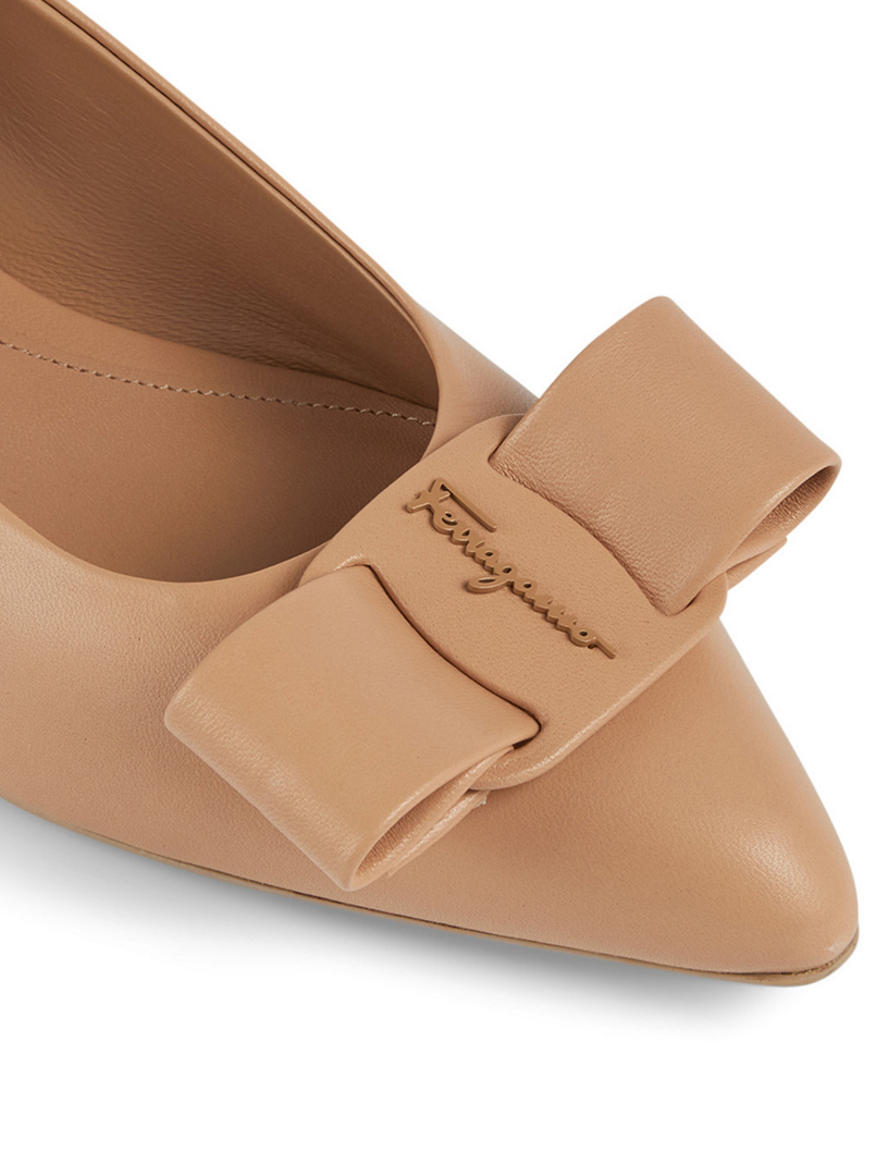 Viva Leather Ballet Flats