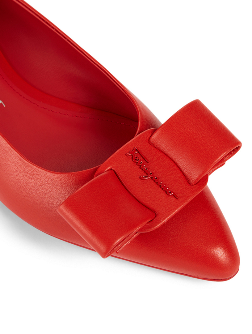 Viva Leather Ballet Flats