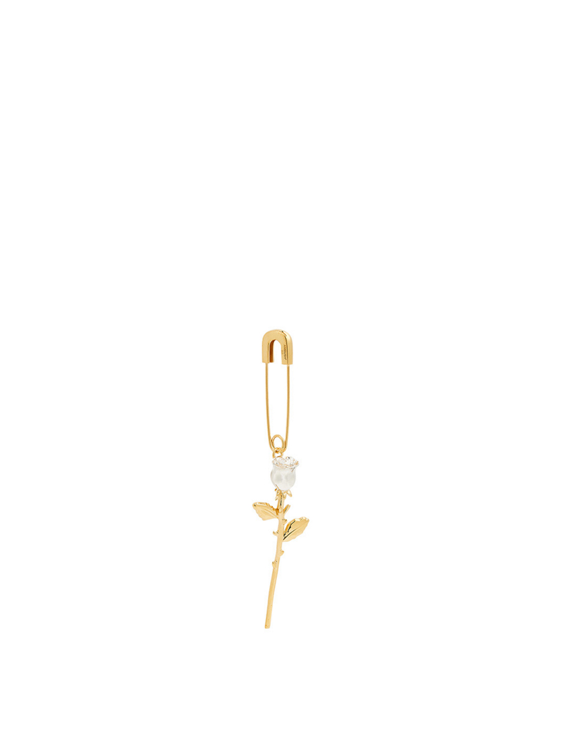 Rose Charm Earring