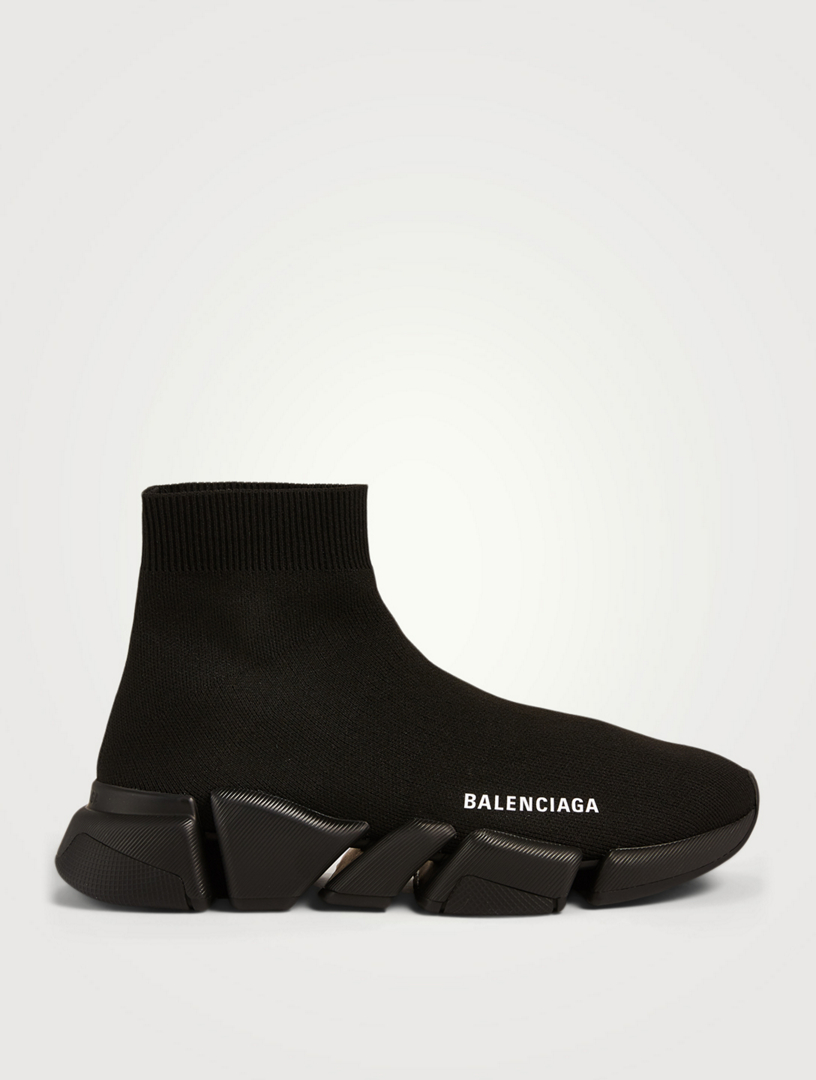 Balenciaga speed trainer blanche on sale