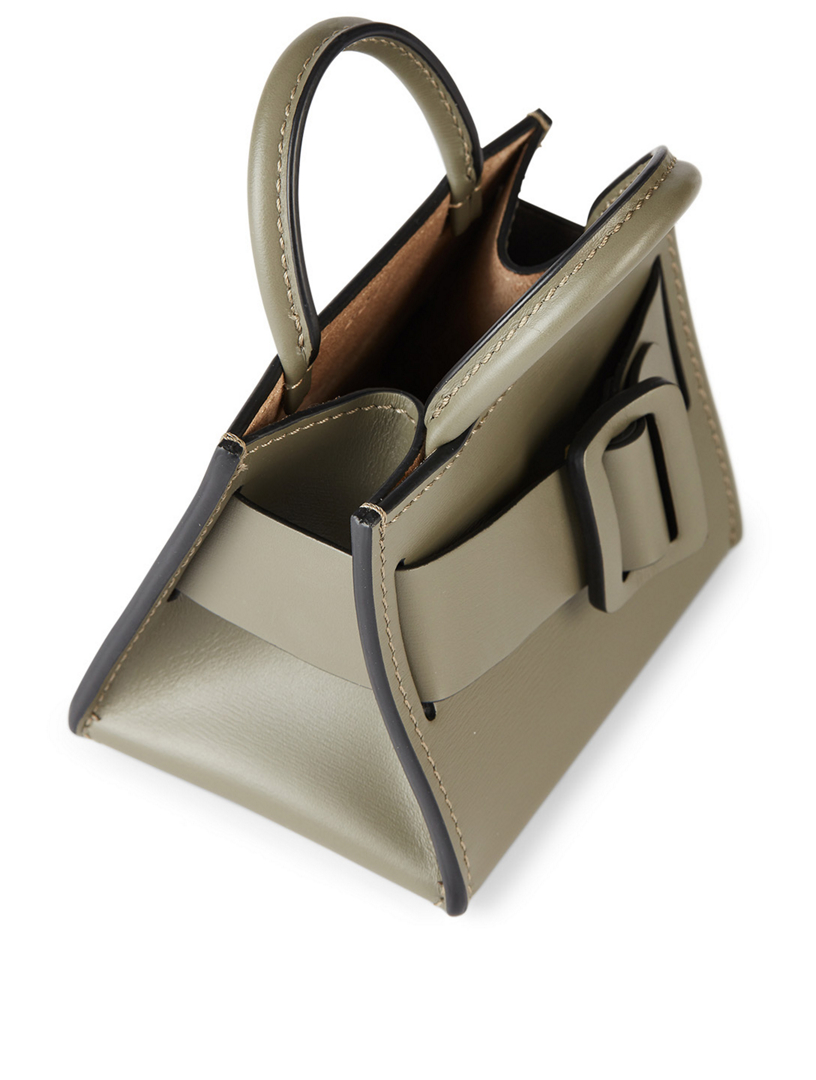 Bobby Charm Leather Bag With Strap